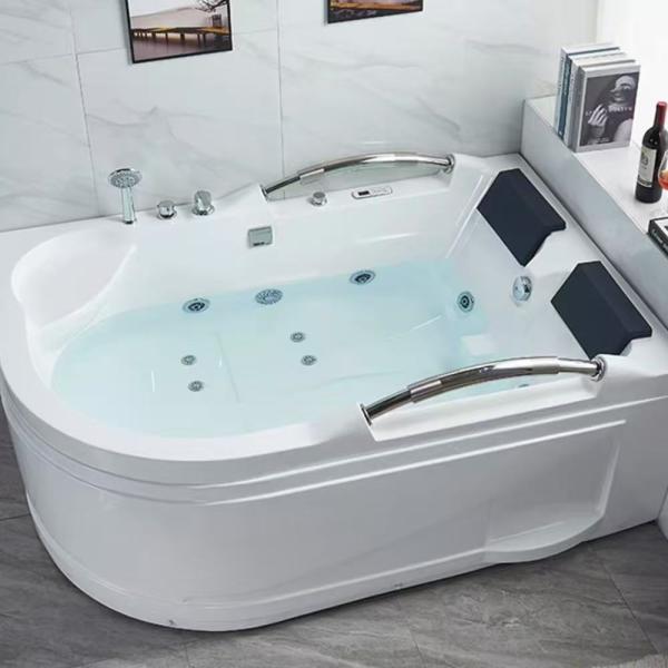 2 personas Jacuzzi acrílico bañeras hidromasaje al aire libre bañera con chorro caliente