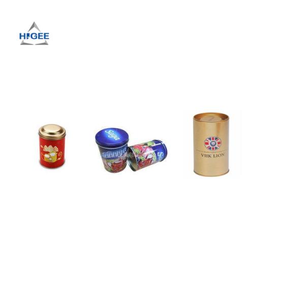 High Accuracy Automatic Wet Glue Labelling Machine For Tin Cans Stable Performance