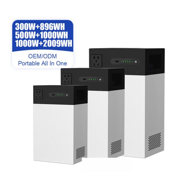 1004.8Wh Dual-Charging Solar Energy System 500W Portable ESS