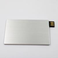 La pleine mémoire 2.0 de carte de crédit USB colle le matériel en métal de 64GB 128GB 20MB/S