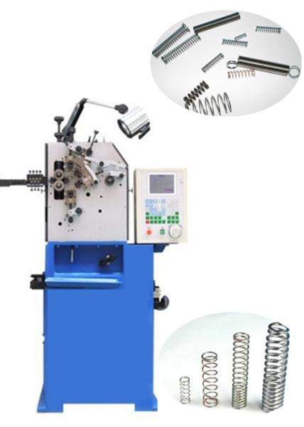 Low Noise Used Spring Coiling Machine 400 pcs/Min With Unlimited Wire Feeding Length