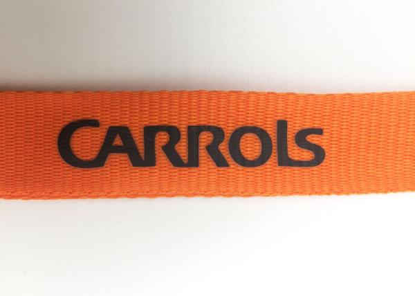 Safety Neck Lanyards / School Id Lanyards With Swivel Bulldog Clips