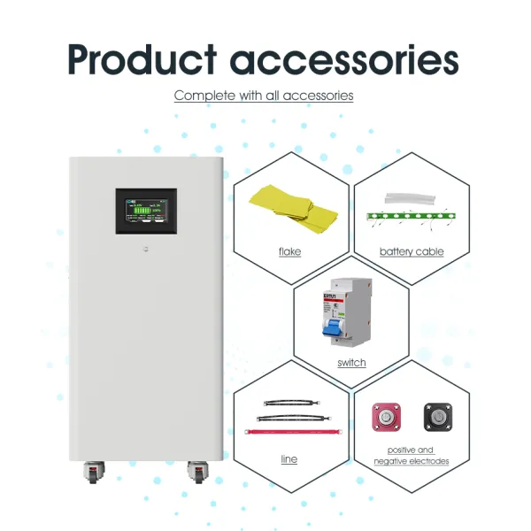 Versatile Energy Storage Battery Pack with LCD for Home Solar