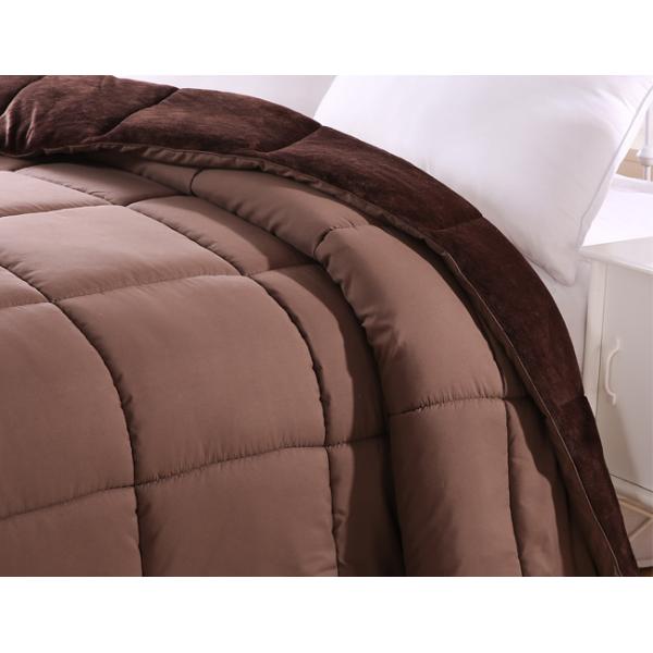 Solid Flannel Fleece Warm Natural Fibre Duvet