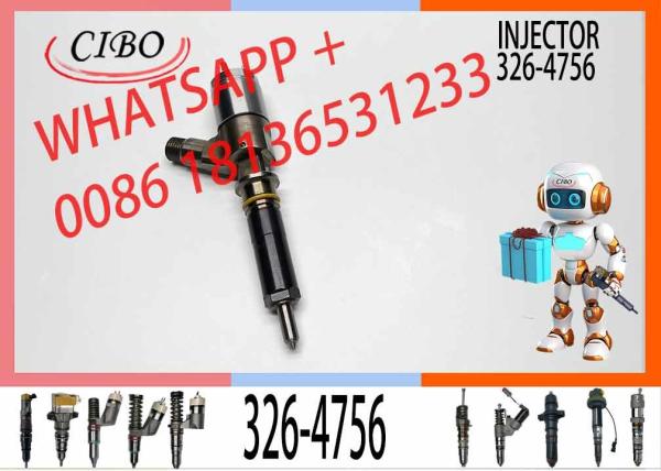 Injecteur de moteur 326-4700 326-4756 Injecteur C6.4 adapté à l'excavatrice Carter E320D