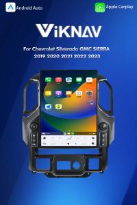 VIKNAV 15.6"Car Radio For Chevrolet Silverado GMC SIERRA 2019-2023 Carplay