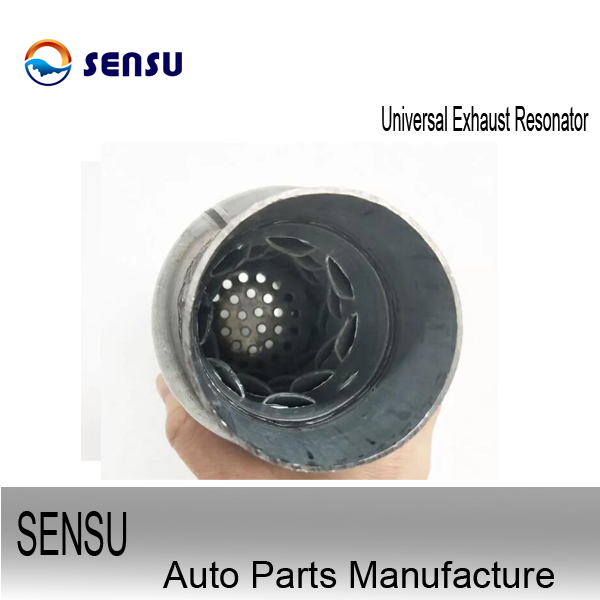 2.5inches Inlet/Outlet Universal Exhaust Resonator Bottle Style