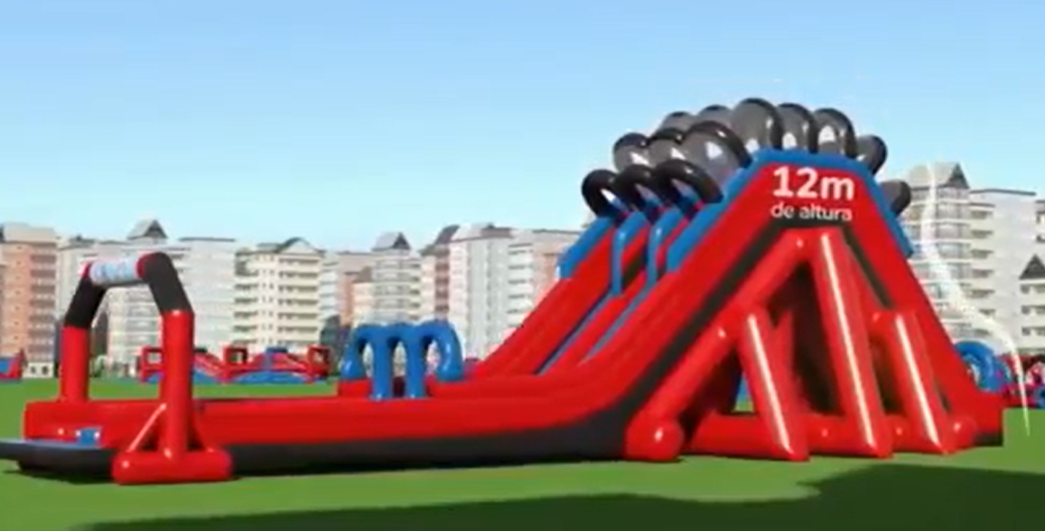 Wholesale Price Hot 5-kilometers Barrier/land 5k Games Inflatable Obstacle Course/new Design China Factory Inflatable Obstacle