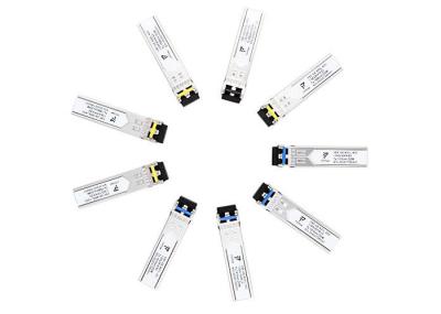 LC Connector Bi Directional 80km 2.5G SFP Optical Transceivers