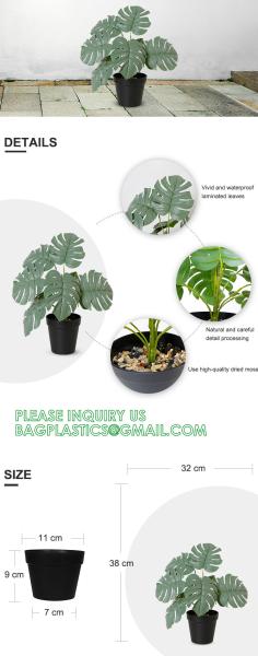 Fake Plants 16 Faux Plants Artificial Potted Plants Indoor for Home Office Farmhouse Kitchen Bathroom Table Shelf