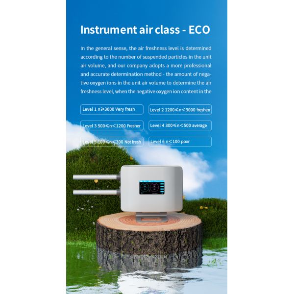 Positive And Negative Ion Tester Atmosphere Temperature And Humidity Ion Monitor