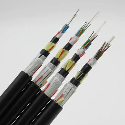 Anti Rodent Fiber Optic Cable 24 Core ADSS Fiber Cable With Glass Fiber FRP