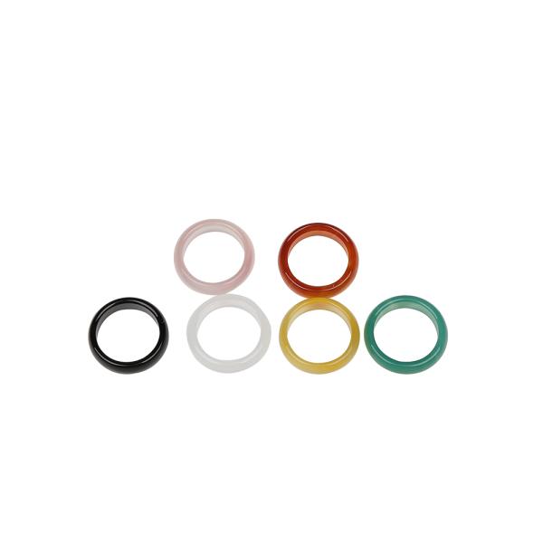 2024 Design Magic Jade Rings for Women Jade Colour Finger Rings Good Luck Gifts Other