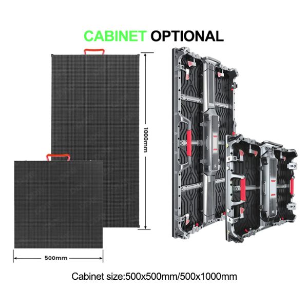 Indoor Outdoor P3.91 Led Video Wall Display High Brightness Transparent Led Screen