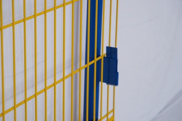 Construção de alta segurança 4,0 mm Barreiras de proteção de bordas revestidas de pó Prevenção de quedas