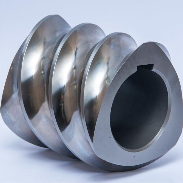 Трехслойный винтовой элемент для экструзии с двумя винтами. OEM замена для экструзионной машины для еды и закусок.