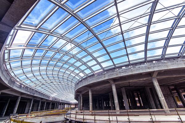 Durable Commercial Steel Structure Buildings Prefab Steel Frame Commercial Building