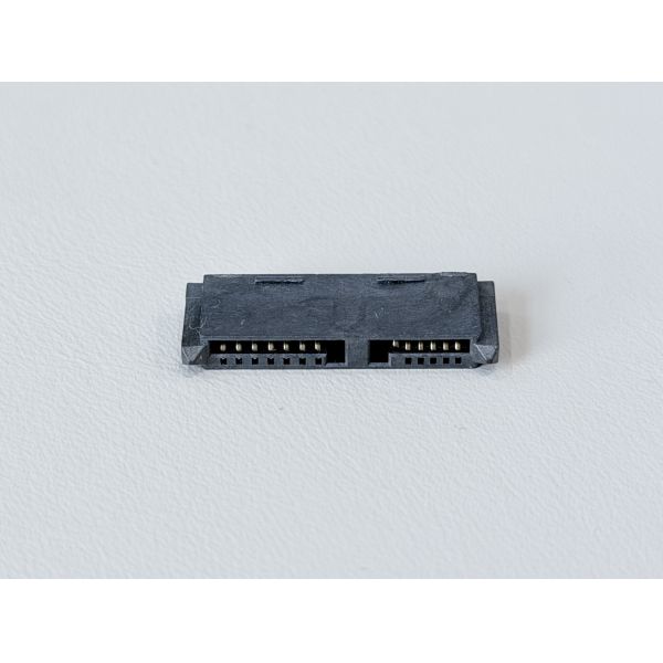 High-Reliability SATA 13Pin 180° Wire Solder Female Connector 1.27mm Pitch | Electrical Signal & Power Terminal Connector for Server, Automotive & Custom Wire Cable Transmission