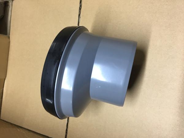 PP Material Plastic Bathroom Accessories Offset Toilet Connector Resist Corrosion