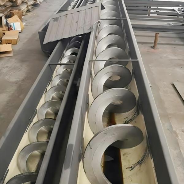 customized Conveyor Screw Cement Screw Conveyor Shaftless Screw Conveyor Sealing and fastening eco-friendly materials for cement powder applications Building Material Shops, Manufacturing Plant