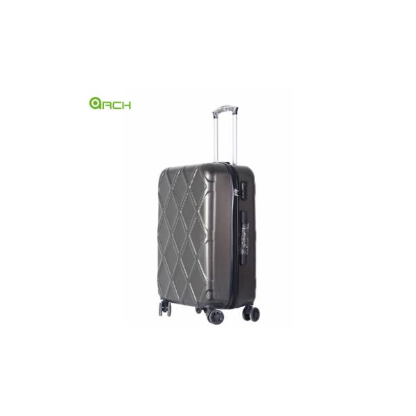 ABS+PC Trolley Travel Hard Luggage With Spinner Wheels Side Carry Handles