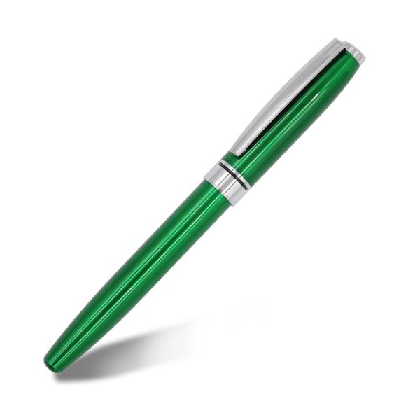 Metal Roller Ball Pen 1.0mm Bullet Tip Classic Ballpoint Pens Gel Ink Signature Pen