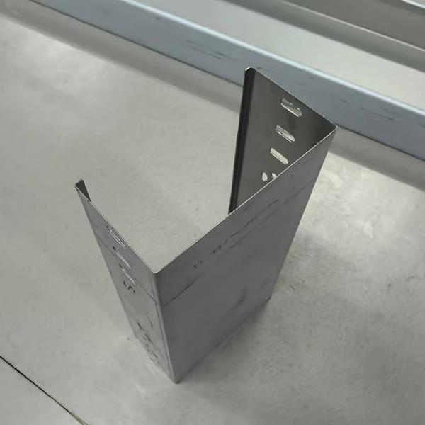 Stainless Chromium Metal Cable Trough For Cable Tray 50mm-1000mm Height Range Variations