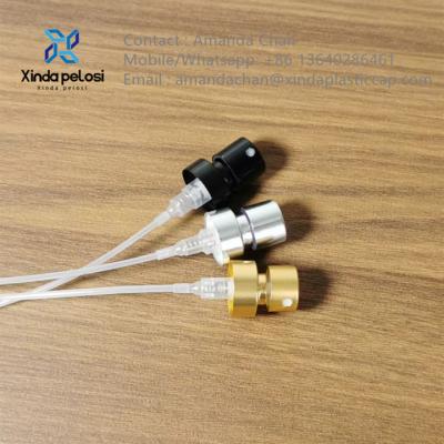 Refillable Portable Container Aluminum Mist Sprayer For Perfume Atomizer Bottle