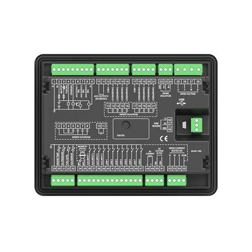 SmartGen ALC708 Diesel Generator Light Tower Control Panel Lighting Control Timer Remote Control