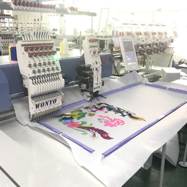 Digital Single Head Flat Embroidery Machine with Sequin and Cording Device
