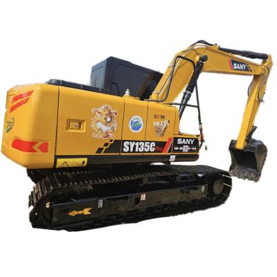 Earth Moving Crawler Hydraulic Excavator Used Sany 135c Excavator