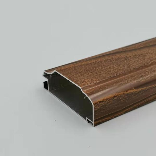 Кухня Ливии OEM алюминиевая профилирует штранг-прессование деревянного зерна алюминиевое