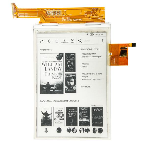 6  inch  white/black  E-paper display with touch panel   758*1024  dots  8bit(EPD) +I2C(CTP) interface