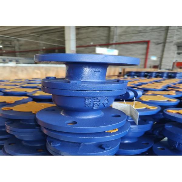 Grey Iron Material Water Medium Floating Ball Valve Size 80mm