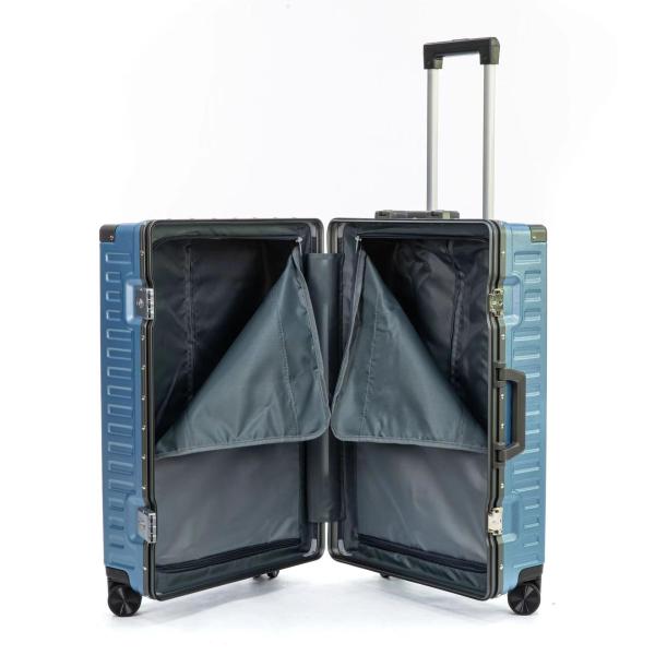 Aluminum Frame Hard Travel Luggage Suitcase Customizable Odor Free