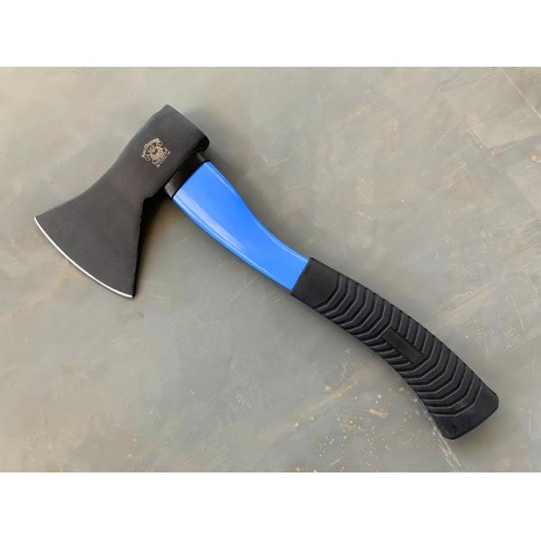 600G Size Forged Carbon Steel Axe With Blue Color Fiberglass Handle (XL0134-Blue)