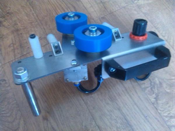 Pneumatic Manual Edge Roller Press for Double Glazing Units Double Glazing Equipment