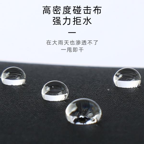 Manual Control Advertising Umbrella with Custom Logo Print and Fiberglass Shaft