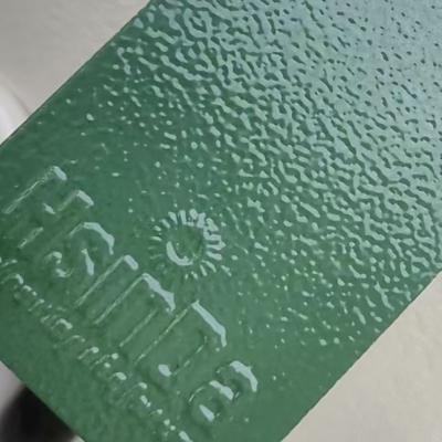 Highly Durable Wrinkle Green Powder Coating for Covering Defects and Inperfections