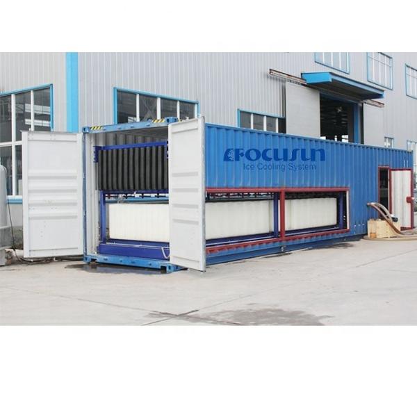 Bitzer Compressor Industrial Ice Making Machine for Easy and Containerized Ice Production