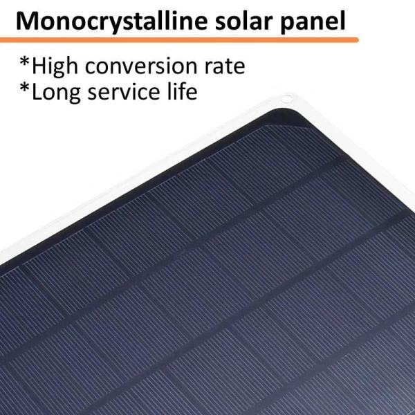 Small 30W Portable Folding Solar Panel Kits , Solar Energy Panels With Controller