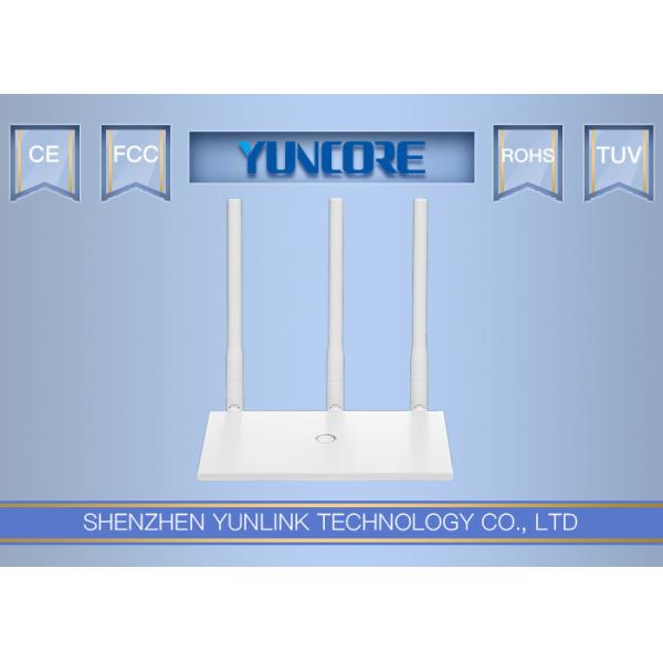 Desktop Wifi Router N Series 2.4G 300Mbps 5dBi Undetachable MIMO Antenna