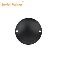 Capa da frente de escada de luz preta de alumínio IP67 SMD 2835 1W Led Recessed para escadas Loft Hallway