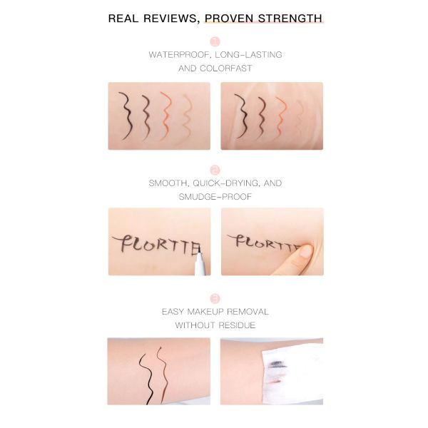Long-lasting Waterproof Sweat-proof Quick-drying  Eyeliner Pen Waterproof Liquid Pencil Eyeliner Pencil Waterproof