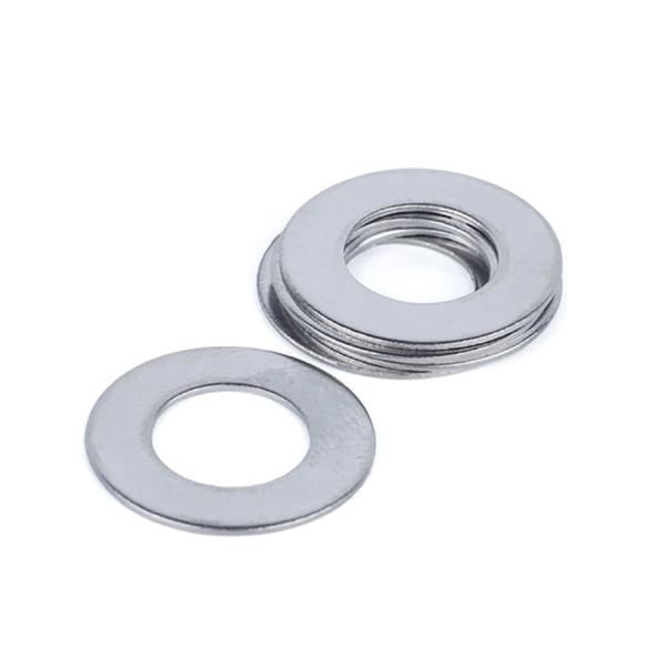 Round Stainless Steel SS Washers Brass Flat Shim For Sealing Fastener