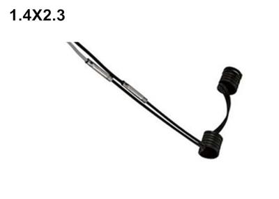 Hot runner electric heater coil heaters flat section 1.4X2.3 round pipe2.0 black color export to globle market