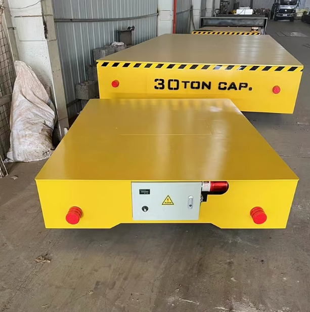 200 KG Electric Flat Car with Wireless Remote Control and 360 Degrees Rotating for Industrial Use