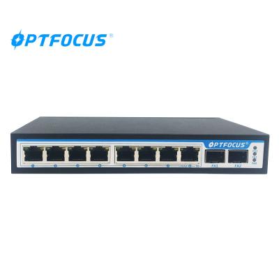 Router Desktop esperto do porto RJ45 do interruptor 8+2 10/100/1000M da rede Ethernet de Unmanagerment