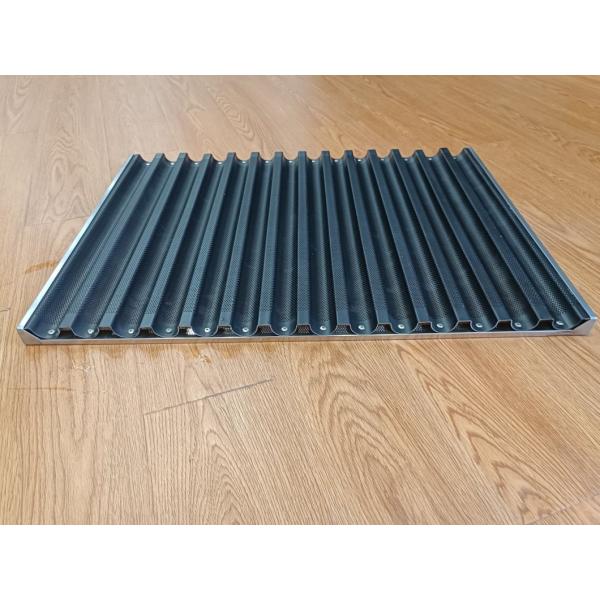 Rk Bakeware China 14 Moldes PARA Pan Frances Алюминиевый противень для выпечки багета Противень для французского хлеба