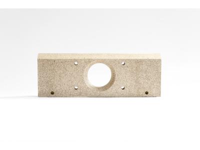 Furnace Vermiculite Fire Brick Sheet , Durable Fire Resistant Board Behind Stove